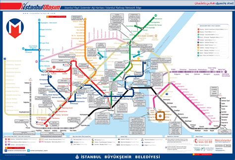 istanbul m2 metro map